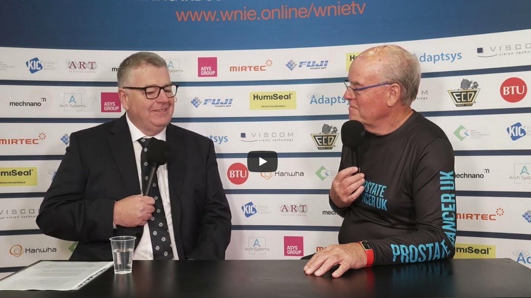 interview with wnie tv at productronica 2023